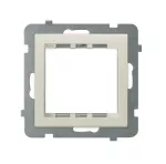SONATA Adapter podtynkowy systemu OSPEL 45 - kolor ecru