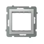 SONATA Adapter podtynkowy systemu OSPEL 45 - kolor srebro mat