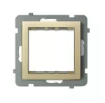 SONATA Adapter podtynkowy systemu OSPEL 45 - kolor szampański złoty