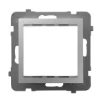 AS Adapter podtynkowy systemu OSPEL 45 - kolor srebro