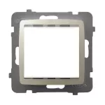 KARO Adapter podtynkowy systemu OSPEL 45 - kolor ecru perłowy