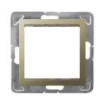 IMPRESJA Adapter podtynkowy systemu OSPEL 45 - kolor złoty metalik