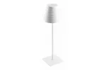 LAMPKA STOŁOWA LED FIZZI, 2,5W, 200lm, DC 5V, 1A,4000 K, BATERIA 4000 mAh, BIAŁA