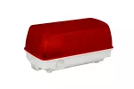 Oprawa SEZAR LED IP44 czerwony b.neutr 13W