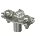ASG 732 6 A4 Obejma dystansowa, z gwintem M6