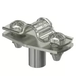 ASG 732 7 A2 Obejma dystansowa, z gwintem M6