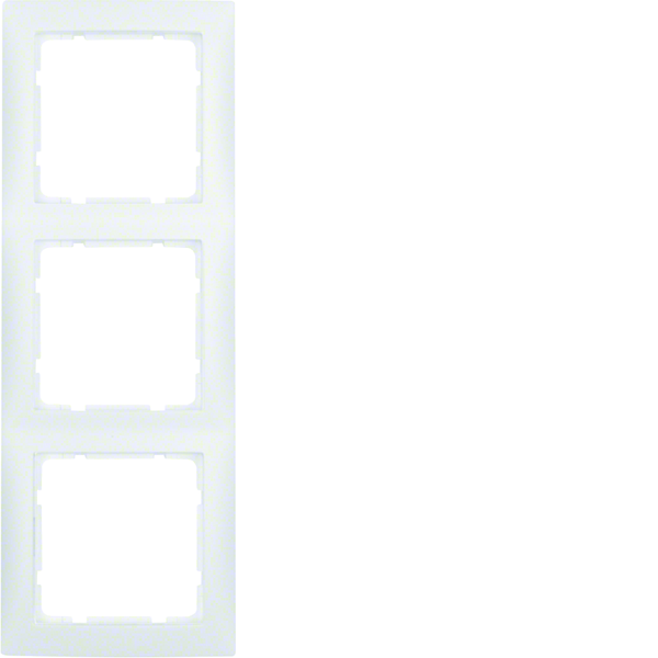 S.1 Ramka 3-krotna, biały, mat