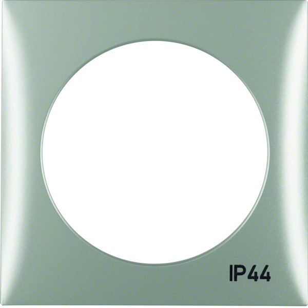 Integro Flow Ramka 1-krotna z nadrukiem "IP44" bez uszczelki, chrom lak