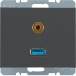 K.1 Gniazdo USB / 3,5 mm Audio, ant