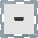 S.1/B.3/B.7 Gniazdo HDMI biały