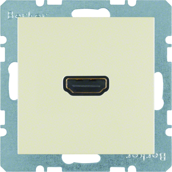 B.Kwadrat/S.1 Gniazdo HDMI, krem