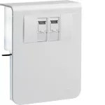 tehalit.SL Nośnik urządzeń 20x115 2xRJ45 Kat.6 biały