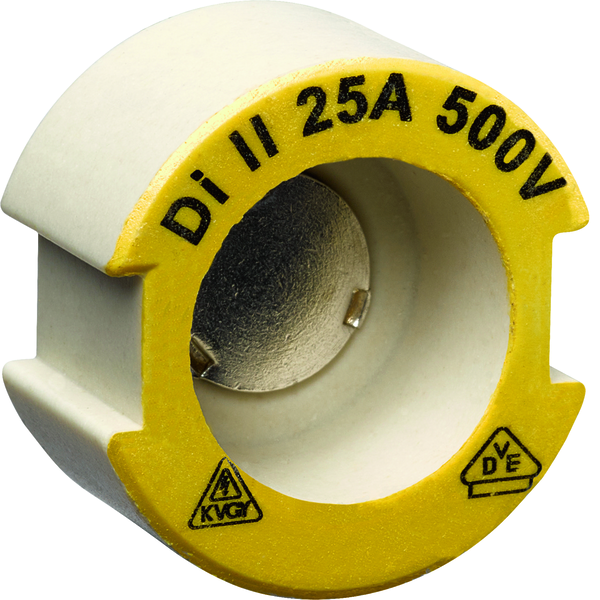 Wstawka kalibrująca D SII/E27 25A żółty
