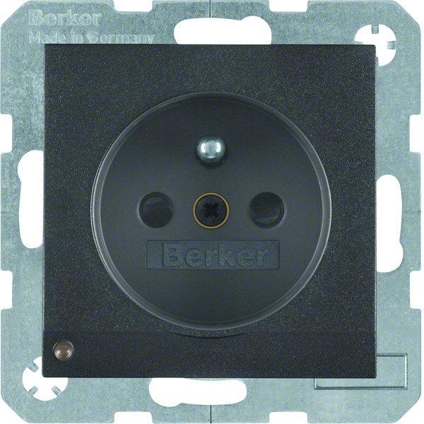 B.X Gniazdo z uz. i podświetleniem orientacyjnym LED, ant