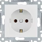 lumina Gniazdo SCHUKO, samozaciski, biały