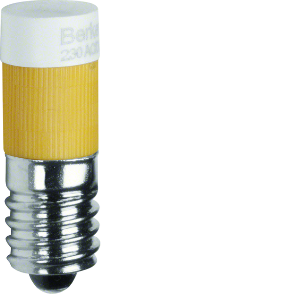 Żarówka LED E10, żółty