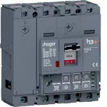 MCCB Wyłącznik mocy h3+ P160 4P 100A 70kA LSI