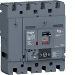 MCCB Wyłącznik mocy h3+ P250 4P 40A 70kA Energy