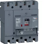 MCCB Wyłącznik mocy h3+ P250 4P 100A 50kA LSnI