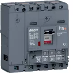 MCCB Wyłącznik mocy h3+ P160 4P 100A 40kA LSI