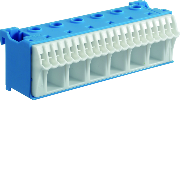 QuickConnect Blok samozacisków neutralny, niebieski, 6x16+20x4mm2, szer.105mm