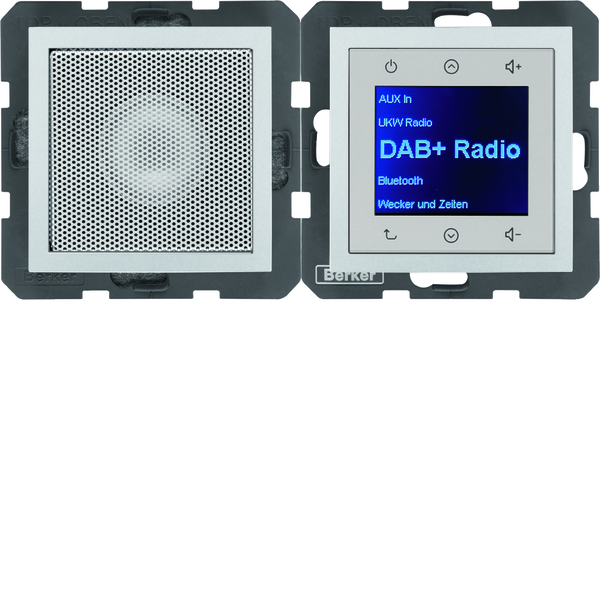 B.x Radio Touch DAB+ z głośnikiem alu mat