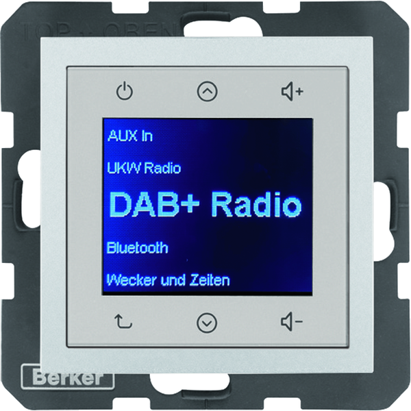 B.x Radio Touch DAB+ alu mat