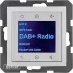 B.x Radio Touch DAB+ alu mat