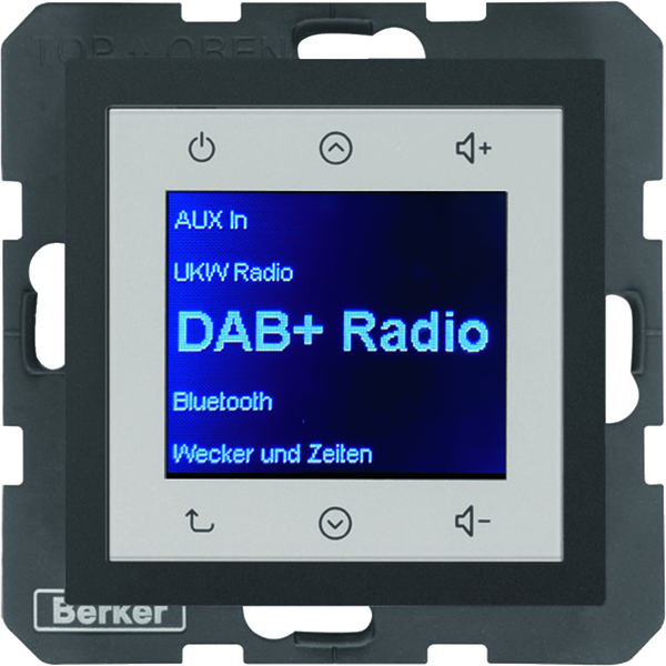 B.x Radio Touch DAB+ antracyt mat