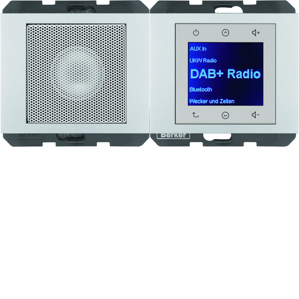 K.5 Radio Touch DAB+, Bluetooth z głośnikiem aluminium