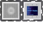 B.x Radio Touch DAB+, Bluetooth z głośnikiem biały mat