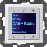 B.x Radio Touch DAB+, Bluetooth biały mat