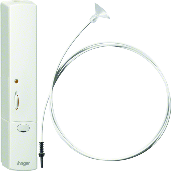 KNX q/e/s Natynkowy czujnik natężenia oświetlenia, biały