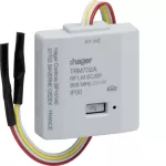 KNX q/e/s 2-kanałowe wejście przyciskowe, na baterie, jasnoszary