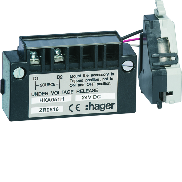 MCCB Wyzwalacz podnapięciowy zwłoczny x160-P160-x250-P250-x630-P630 24VDC