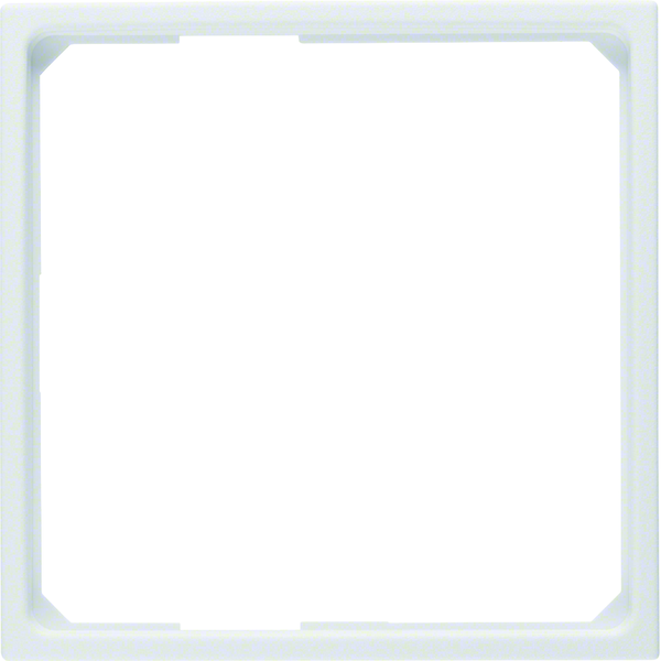 B.x Pierścień przejściowy do płytki centralnej 50 x 50 mm, biały mat