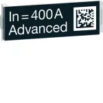 ACB HW2/4 Wtyczka z oznaczeniem znamionowym wyłącznika 400A Advanced