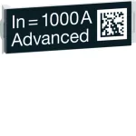 ACB HW2/4 Wtyczka z oznaczeniem znamionowym wyłącznika 1000A Advanced