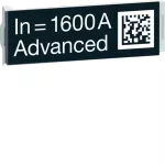 ACB HW2/4 Wtyczka z oznaczeniem znamionowym wyłącznika 1600A Advanced