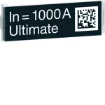 ACB HW2/4 Wtyczka z oznaczeniem znamionowym wyłącznika 1000A Ultimate