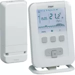 Radiowy termostat zegarowy z odbiornikiem, 8A, 230 V