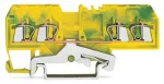 4-przewodowa złączka PE 2,5 mm², żółto-zielona 280-677/999-950
