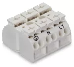4-przewodowy blok zasilający do zastosowań Ex e II 3-bieg., biały 862-1603/999-950