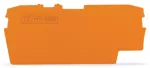 Ścianka końcowa/wewnętrzna gr. 1 mm, pomarańczowa 2002-1692