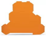 Ścianka końcowa/wewnętrzna gr. 0,8 mm, pomarańczowa 2002-3292