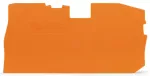Ścianka końcowa/wewnętrzna gr. 1 mm, pomarańczowa 2016-7192