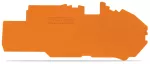Ścianka końcowa/wewnętrzna gr. 1 mm, pomarańczowa 2016-7792