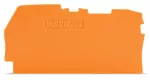 Ścianka końcowa/wewnętrzna gr. 0,8 mm, pomarańczowa 2102-1292