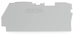 Ścianka końcowa/wewnętrzna gr. 1 mm, szara 2104-1291