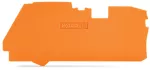 Ścianka końcowa/wewnętrzna gr. 1 mm, pomarańczowa 2116-1292